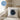 Sternzeichen Widder – mit Name & Datum personalisiert – Kissen in Blau – Wohnbeispiel #farbe_blau
