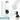 Weiße 500-ml-Thermosflasche – Flasche, Boden und Verschluss im Detail #farbe_weiss