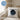 Sternzeichen Wassermann – mit Name & Datum personalisiert – Kissen in Blau – Wohnbeispiel #farbe_blau