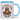 Faultier Anti Stress – Tasse in Blau – Ansicht 01 #farbe_blau