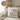 Gans gechillt – Kissen 40 × 40 cm mit Rückseite in Mokka – Wohnbeispiel #farbe_mokka
