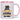 10 Jahre im Dienst – Jubiläum – Tasse in Rosa – Ansicht 01 #farbe_rosa
