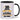10 Jahre im Dienst – Jubiläum – Tasse in Schwarz – Ansicht 01 #farbe_schwarz