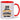 20 Jahre im Dienst – Jubiläum – Tasse in Rot – Ansicht 01 #farbe_rot