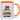 30 Jahre im Dienst – Jubiläum – Tasse in Orange – Ansicht 01 #farbe_orange