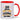 30 Jahre im Dienst – Jubiläum – Tasse in Rot – Ansicht 01 #farbe_rot