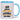 40 Jahre im Dienst – Jubiläum – Tasse in Blau – Ansicht 01 #farbe_blau
