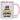 40 Jahre im Dienst – Jubiläum – Tasse in Rosa – Ansicht 01 #farbe_rosa