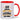 40 Jahre im Dienst – Jubiläum – Tasse in Rot – Ansicht 01 #farbe_rot