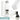 Weiße 500-ml-Thermosflasche – Flasche, Boden und Verschluss im Detail #farbe_weiss
