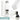 Weiße 500-ml-Thermosflasche – Flasche, Boden und Verschluss im Detail #farbe_weiss