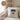 Schonend behandeln das gute Stück ist 20 Jahre – Kissen 40 × 40 cm mit Rückseite in Mokka – Wohnbeispiel #farbe_mokka