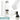Weiße 500-ml-Thermosflasche – Flasche, Boden und Verschluss im Detail #farbe_weiss