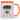 Schonend behandeln das gute Stück ist 40 Jahre – Tasse in Orange – Ansicht 01 #farbe_orange