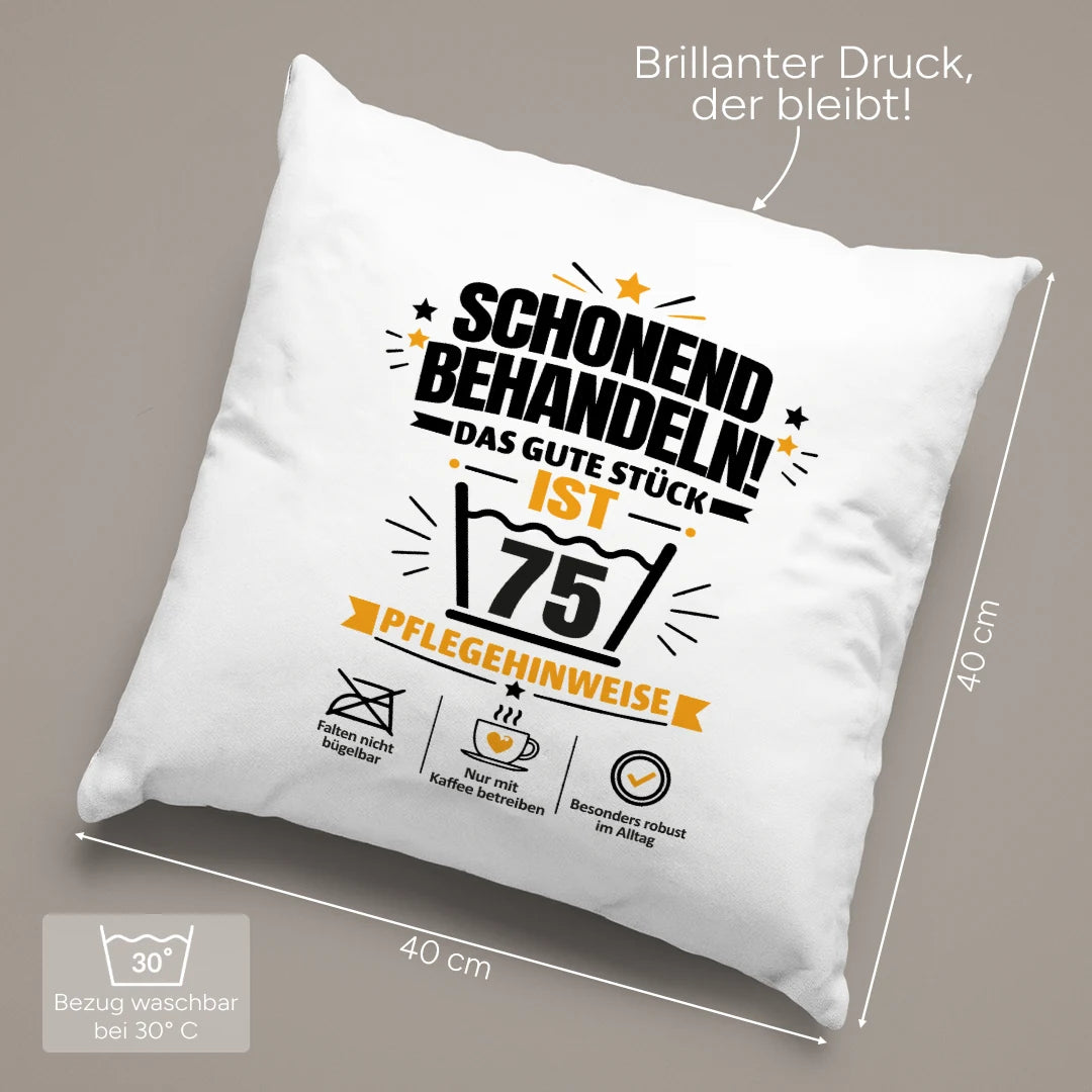40 × 40 cm und pflegeleicht