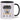 Schonend behandeln das gute Stück ist 75 Jahre – Tasse in Schwarz – Ansicht 01 #farbe_schwarz