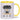 Schonend behandeln das gute Stück ist 80 Jahre – Tasse in Gelb – Ansicht 01 #farbe_gelb
