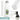 Weiße 500-ml-Thermosflasche – Flasche, Boden und Verschluss im Detail #farbe_weiss