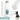 Weiße 500-ml-Thermosflasche – Flasche, Boden und Verschluss im Detail #farbe_weiss