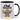 Chef wir haben versucht für sie das beste Geschenk zu finden – Tasse in Schwarz – Ansicht 01 #farbe_schwarz