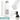 Weiße 500-ml-Thermosflasche – Flasche, Boden und Verschluss im Detail #farbe_weiss