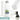 Weiße 500-ml-Thermosflasche – Flasche, Boden und Verschluss im Detail #farbe_weiss