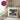 Pause nur im Ladebildschirm – Kissen 40 × 40 cm mit Rückseite in Violett – Wohnbeispiel #farbe_violett