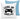 Level up your life – Kissen 40 × 40 cm mit Rückseite in Blau – Vorder- und Rückansicht #farbe_blau