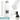 Weiße 500-ml-Thermosflasche – Flasche, Boden und Verschluss im Detail #farbe_weiss