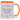 Für pillepalle bin ich nicht zuständig – Tasse in Orange – Ansicht 01 #farbe_orange