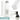 Weiße 500-ml-Thermosflasche – Flasche, Boden und Verschluss im Detail #farbe_weiss