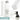 Weiße 500-ml-Thermosflasche – Flasche, Boden und Verschluss im Detail #farbe_weiss