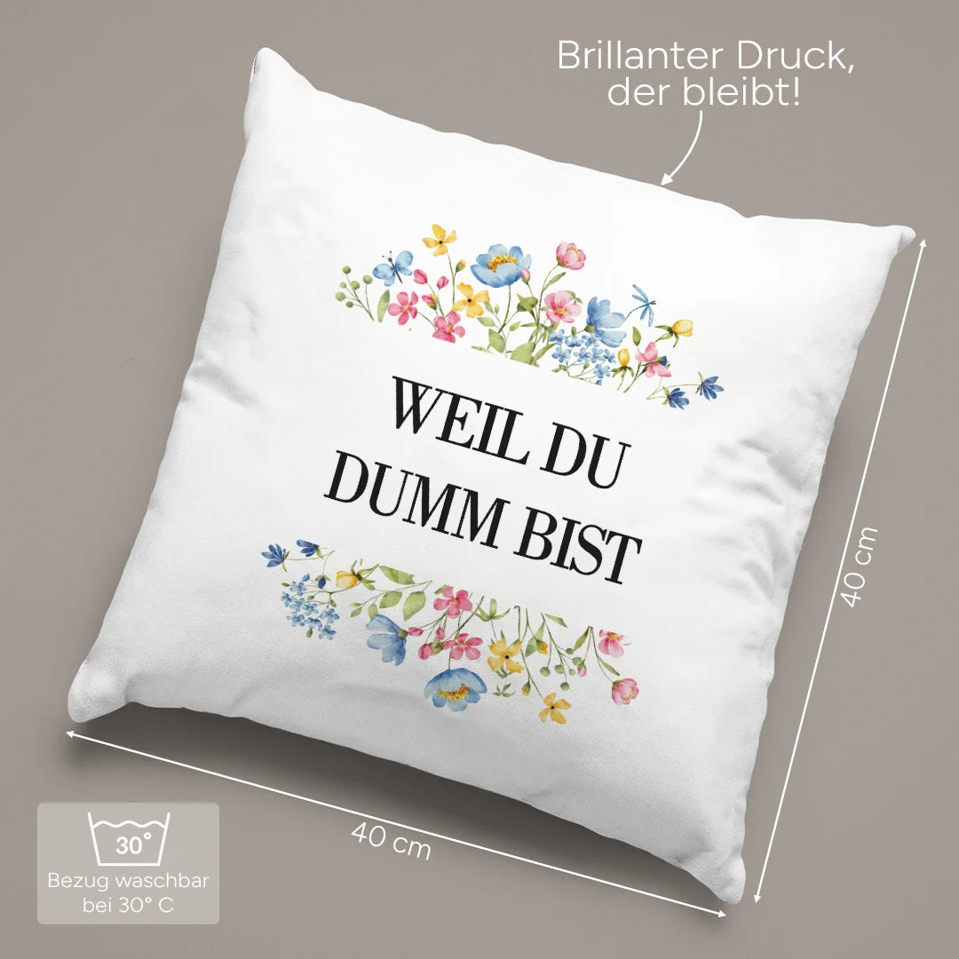 40 × 40 cm und pflegeleicht