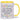Heute wird der Kaffee wieder mit dem Mittelfinger umgerührt – Tasse in Gelb – Ansicht 01 #farbe_gelb