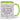 Heute wird der Kaffee wieder mit dem Mittelfinger umgerührt – Tasse in Grün – Ansicht 01 #farbe_gruen