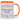 Ich bin im einklang mit mir selbst du pisser – Tasse in Orange – Ansicht 01 #farbe_orange