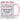 Ich bin im einklang mit mir selbst du pisser – Tasse in Rosa – Ansicht 01 #farbe_rosa
