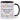 Ich bin im einklang mit mir selbst du pisser – Tasse in Schwarz – Ansicht 01 #farbe_schwarz