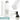 Weiße 500-ml-Thermosflasche – Flasche, Boden und Verschluss im Detail #farbe_weiss