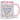 Statt Konfetti einfach gleich den Locher werfen – Tasse in Rosa – Ansicht 01 #farbe_rosa