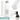 Weiße 500-ml-Thermosflasche – Flasche, Boden und Verschluss im Detail #farbe_weiss
