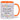 Sehr gerne das fuck you im Büro – Tasse in Orange – Ansicht 01 #farbe_orange