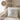 Heul leise – Flowers – Kissen 40 × 40 cm mit Rückseite in Mokka – Wohnbeispiel #farbe_mokka