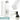 Weiße 500-ml-Thermosflasche – Flasche, Boden und Verschluss im Detail #farbe_weiss