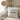 Mimimimi – Flowers – Kissen 40 × 40 cm mit Rückseite in Mokka – Wohnbeispiel #farbe_mokka