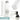 Weiße 500-ml-Thermosflasche – Flasche, Boden und Verschluss im Detail #farbe_weiss