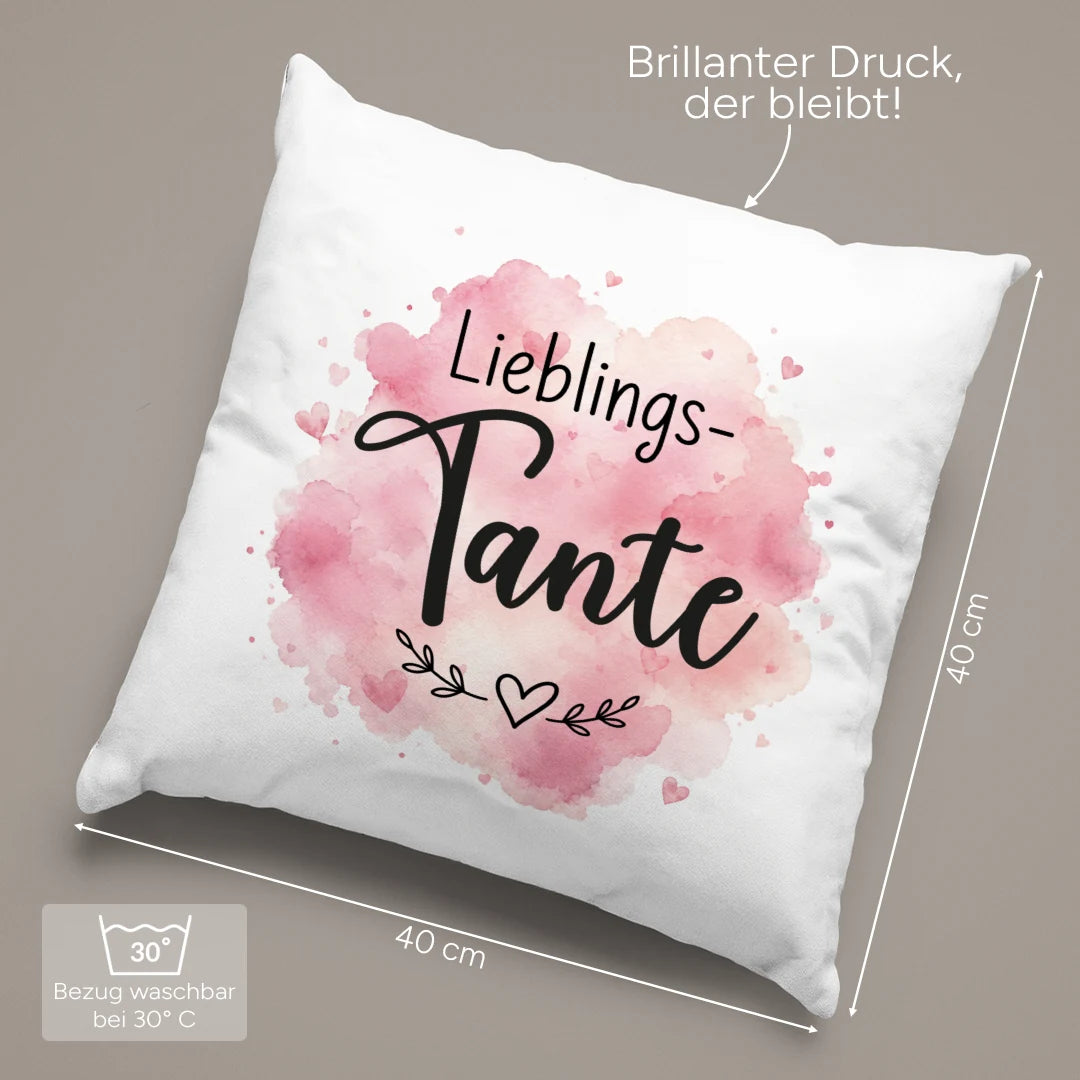 40 × 40 cm und pflegeleicht