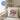 Lieblings Tochter – Kissen 40 × 40 cm mit Rückseite in Blau – Wohnbeispiel #farbe_blau