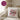 Lieblings Tochter – Kissen 40 × 40 cm mit Rückseite in Violett – Wohnbeispiel #farbe_violett