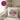 Lieblings Freundin – Kissen 40 × 40 cm mit Rückseite in Violett – Wohnbeispiel #farbe_violett